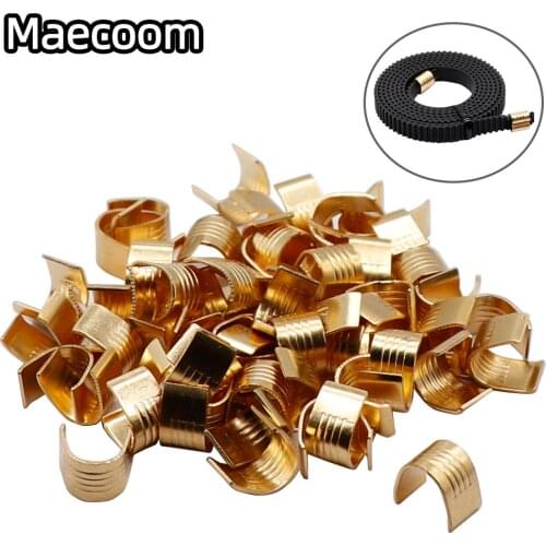 20pcs GT2 Timing Belt Copper Buckle Black Open Timing Rubber Belt X Y Axis 3D Printer Parts Width 6mm for Ender3 Ender5 CR10