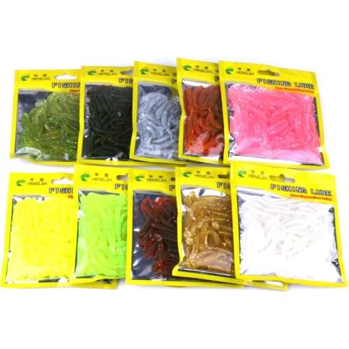 SO033 50pcs/lot Fish Bait Durable T Fishing Lure 5CM-0.6G Artificial Bait Sinking Bait Fishing Lure for Fishing Tackle