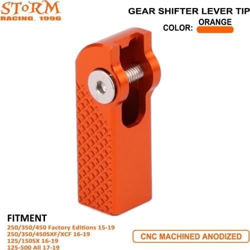 Motorcycle Gear Shifter Lever Step Tip For KTM Factory Editions 250 350 450 2015-2019 SXF XCF SX125 SX150 2016-2019 All 125-500