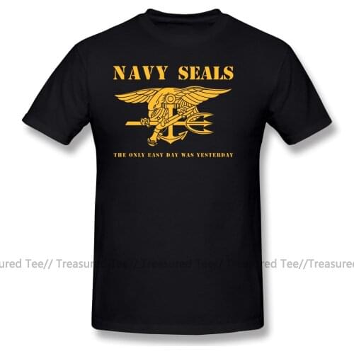 Navy Seal T Shirt Navy SEALs Stencil T-Shirt 4xl Short Sleeves Tee Shirt Cotton Graphic Mens Summer Awesome Tshirt