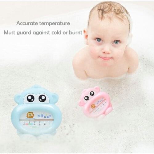 Cartoon Monkey Baby Bath Water Thermometer Meter Indoor kids Meter Bath Toy For Newborn Babies Cute Accessories Thermometer