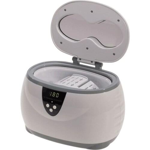 600ml Ultrasonic Cleaner Manicure Tools Sonic Cleaning Jewelry Eyeglasses Denture Home Ultrasound Bath Washing Machine