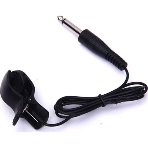 Universal General Guitar Acoustic Clip On Clip-line Pick Up 90cm Cable Cord