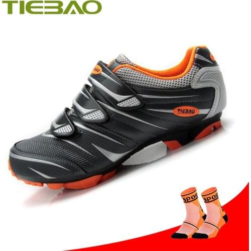 Tiebao Cycling Shoes Outdoor Sports Sapatilha Ciclismo Mtb SPD Sneakers Self-locking Breathable Non-slip Mountain Bike Sneakers