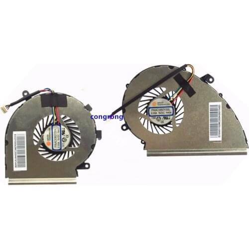 CPU GPU Cooling Fan For MSI GE72VR GP72VR 6RF 7RF GP72MVR GL72VR FAN COOLER PAAD06015SL N366 N372 DC 5V 0.55A