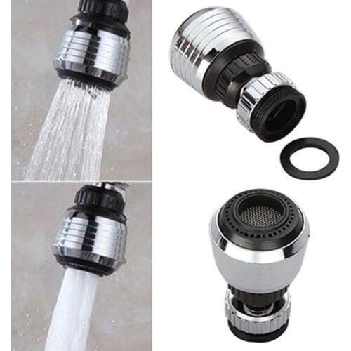 Bathroom Water Saving Tap Aerator Diffuser 360 Rotate Swivel Faucet Nozzle Filter Adapter Bathroom Shower Head Filter