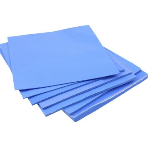 1pc 100mmx100mmx3mm GPU Northbridge IC LED Chipset Heatsink Cooling Conductive Silicone Thermal Pad,100x100x3mm with 3.2W/mK
