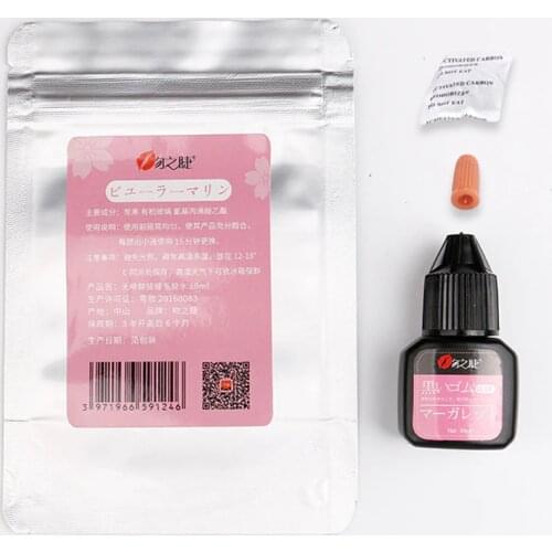 10ml fake lashes glue Anti-allergy genuine without stimulation eyelash extensions glue Free Shipping