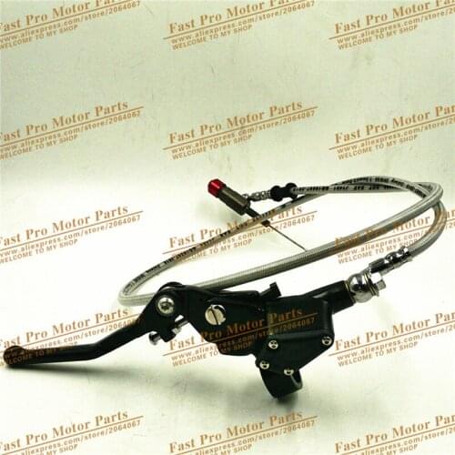 1200mm 7/8 Inch Universal Motorcycle Pit Dirt Bike Hydraulic Brake Clutch Lever Master Cylinder