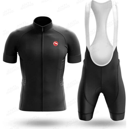 2021 Cycling Jersey Set Mens MTB Bike Wear Breathable Mountain Bicycle Clothes Sportswear cycling clothing Kits Sleeve Uniform