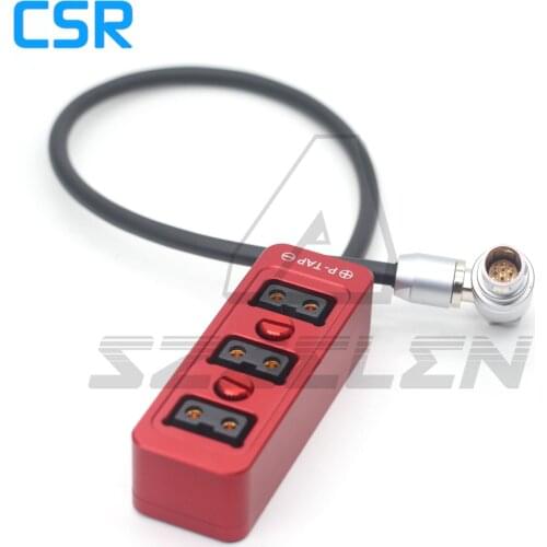 ARRI alexa mini EXT 7pin 12V to to 3-Port P-Tap Female Hub Adapter Splitter