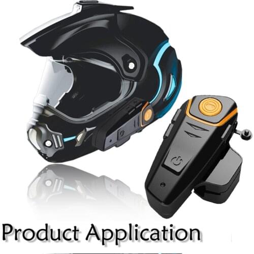 2020 Version BT-S2 1000m 30M IPX7 Waterproof Moto Helmet Bluetooth Wireless Headset Motorcycle bluetooth intercom for motorcycle