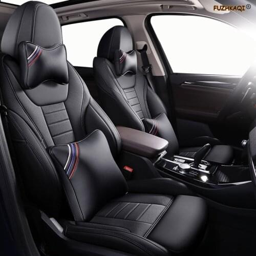 FUZHKAQI Custom Leather car seat cover set For GreatWall HAVAL F7 H9 H5 H6 H1 H2 H3 H8 H7 H2s M6 F5 H4 Automobiles Seat Covers
