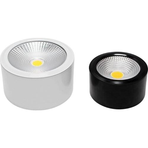 Dimmable Surface Mounted Downlight Ceiling light 7W9W12W15W18W AC85-265V COB down light LED Spot light indoor lighting