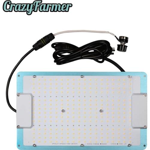 Geeklight crazy farmer 120w samsung lm301h 660nm deep red led grow light