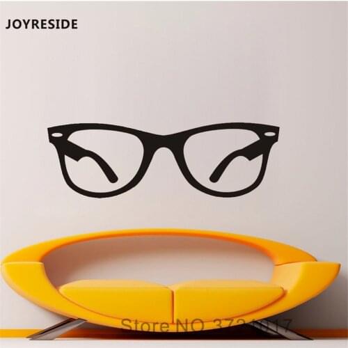 JOYRESIDE Hipster Wall Glasses Sticker Eyewear Decals Vinyl Sunglasses Decor Bedroom Living Room Interior Design Art Mural A1213