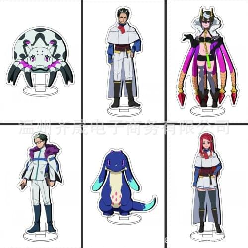 So I'm a Spider, So What? Kumoko Zagan Analeit Julius Acrylic Stand Figure Plate Collection Model Toy Gifts Cosplay Desk Decor