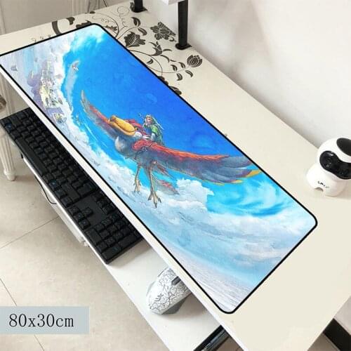 Zelda mouse pad 800x300x2mm mats hot sales Computer mouse mat gaming accessories cute large mousepad keyboard games pc gamer