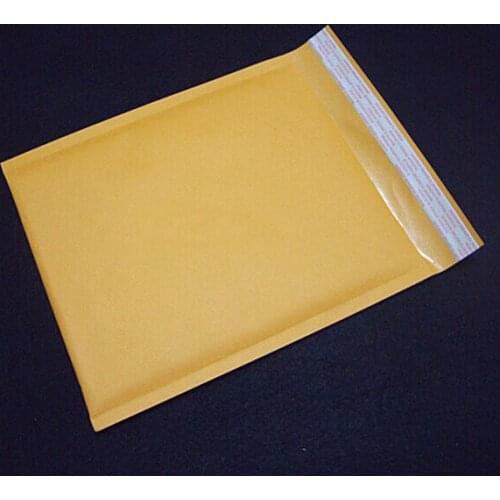Kraft Paper Bubble Envelopes Bags Yellow Bubble Mailers Padded Shipping Envelope With Bubble Mailing Bag 1 Pcs 200X250mm