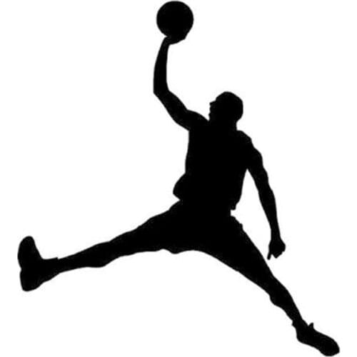 Creative Sports Play Basketball NBA Car Sticker Automobiles Exterior Accessories Vinyl Decals for Bmw Audi Window Toilet Wall