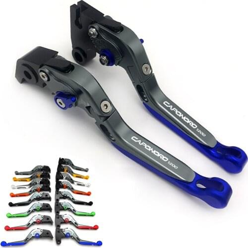 Motorcycle Folding Extendable CNC Adjustable Clutch Brake Levers For Aprilia CAPANORD 1200 Rally 2014 2015 2016