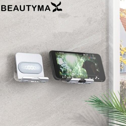 Aluminum alloy Adjustment Phone Tablet Wall Holder Charging Stand for iphone 11 Pro Max for iPad Pro Wall Mount Bracket Shelf