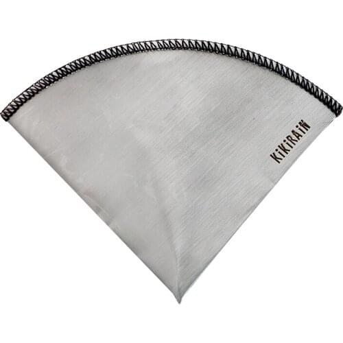 Stainless Steel Hand Brewed Coffee Filter Free Paper V60 Portable Folding Filter Coffer Maker Filtro Cafe Coffeeware EI50CF