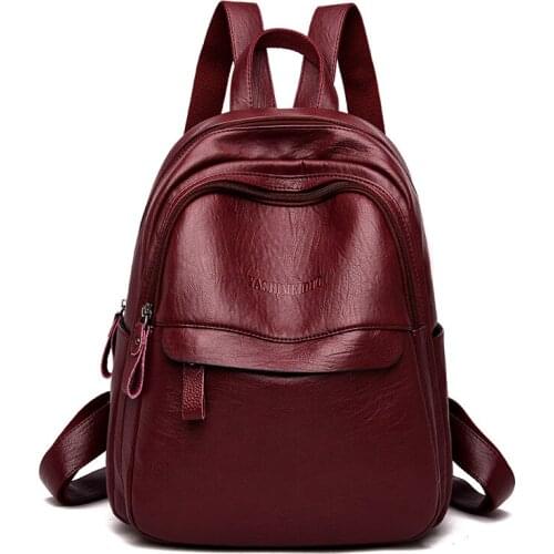 2020 new mother backpack all-match casual anti-theft bag female large capacity simple fashion girl travel backpack