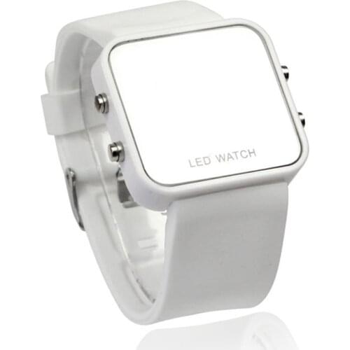 New Women Men Watches Ladies Fashion Sport Mirror Quartz Watch Wristwatches Calendar Date Relogio Feminino Dropshipping XB40