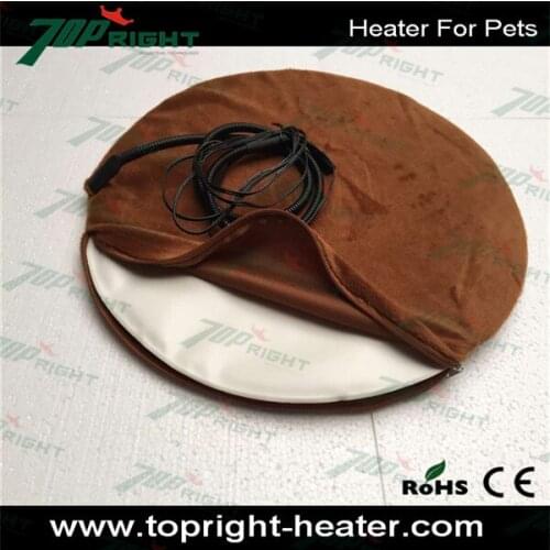 Wholesale Professional High Quality Luxury Waterproof electric heating Pet Pad with chew proof cover