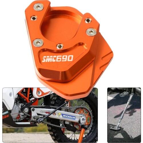 Kickstand Side Stand Extension Plate Pad Enlarge Support Pad FOR 690 R 690 SMC/SMCR SMC-R 690 Enduro R