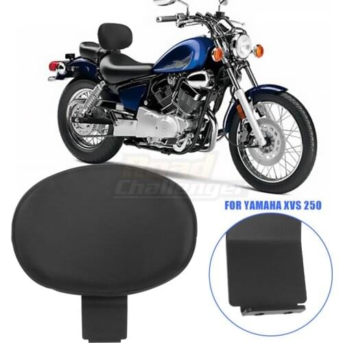 Cushion Motorcycle Driver Rider Sissy Bar Backrest Seat Back Rest For Yamaha V Star 650 XVS 650 Drag Star 650 XVS 400 1996-1997