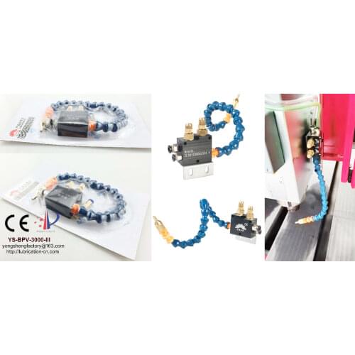 Metalworking coolant sprayer metal cutting cooling hose kit oil mist lubrication engraving router cooler YS-BPV-3000-III