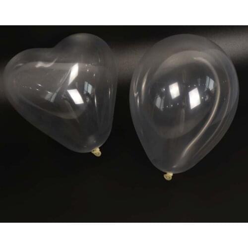 50pcs 10inch Transparent Clear Lovers wedding Balloons Round for Birthday Party Baby Shower Decoration
