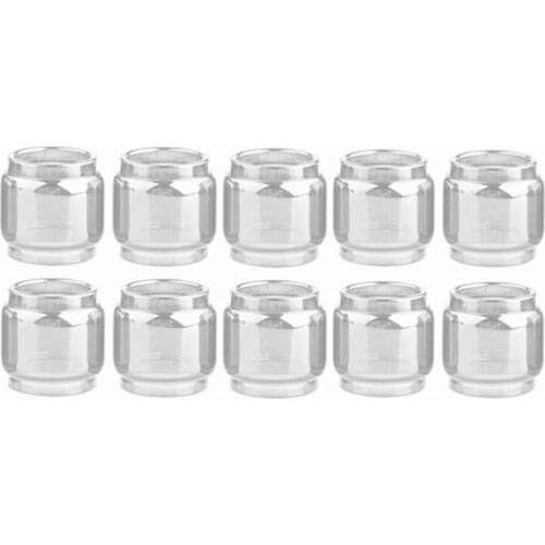 10PCS Normal bubble glass tube for tfv8 baby tfv12 baby prince Spirals pen 22 brit one NRG SE Moonshot RDTA brit SR-11 mini