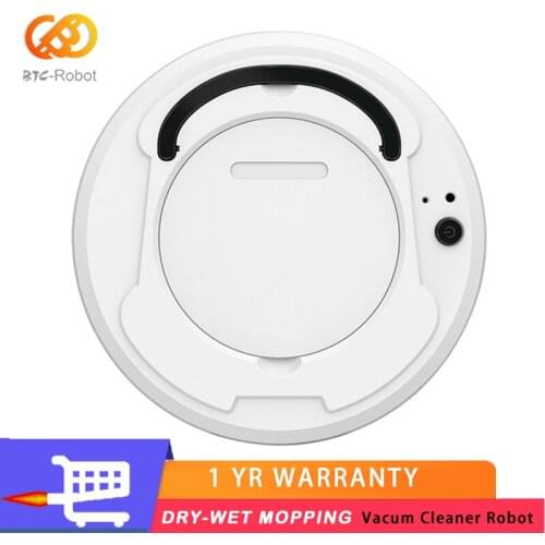 Smart 3 in 1 Robotic Vacuum Cleaner, Cordless, Dry And Wet Cleaning, Charging Smart Vacuum