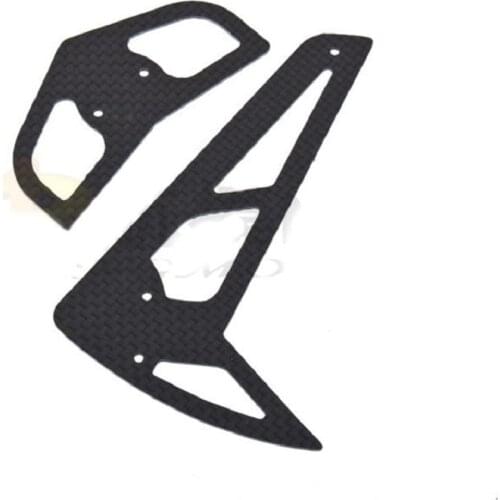 VCTRC 450 Carbon Fiber Vertical Horizontal Fins Stabilizer for Trex 450 PRO DFC V2 V3 helicopter