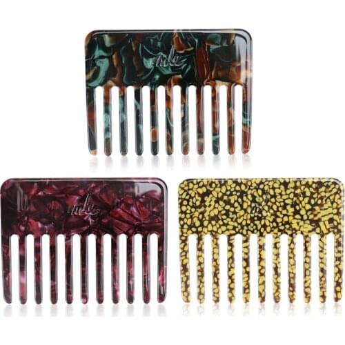 Classic Hair Comb - Hairpin for Women Girls Fancy Cellulose Acetate Hair Accessory Ornament Jewelry - Decorative Tiara for Wear