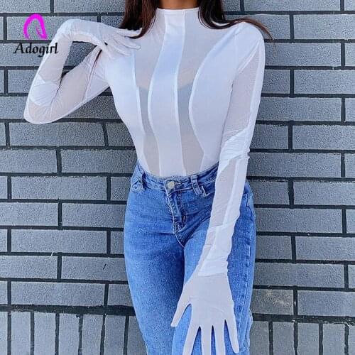 Hollow Out Women Rompers Solid Long Sleeve Bandage Bodysuits 2021 Autumn New Sexy Turtleneck Night Club Party One Piece Outfits