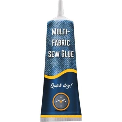 1pcs Liquid Glue Instant Fast Drying Fabric Leather Glue Ultra-stick Sew Glue Kit Secure Stitch Liquid Sewing Supplies Universal