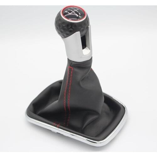 12mm Car Styling Gear Shift Knob Gaiter Boot For Volkswagen VW Golf 4 MK4 Bora Jetta GTI R32 2000 2001 2002 2003 2004