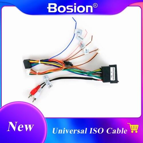 16PIN ISO power cable for VW Opel car, support the canbus
