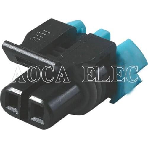 50SET DJ7024-1.5-21 male Connector cable Terminal plug connectors jacket auto Plug socket 2 pin female Connector automotive