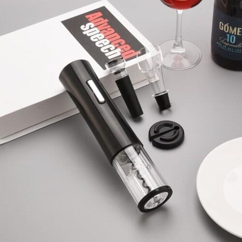 Automatic Bottle Opener Electric Red Wine Openers Stopper Fast Decanter Wine Corkscrew Foil Cutter Cork Out Kitchen Tool