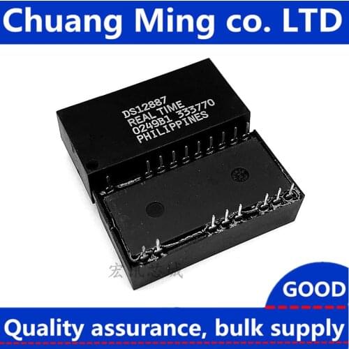 Free Shipping 5pcs/lots DS12887 DS12887A DS12B887 DIP In Stock