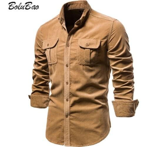 Мужские хлопковые рубашки Bolubao China At AliExpress