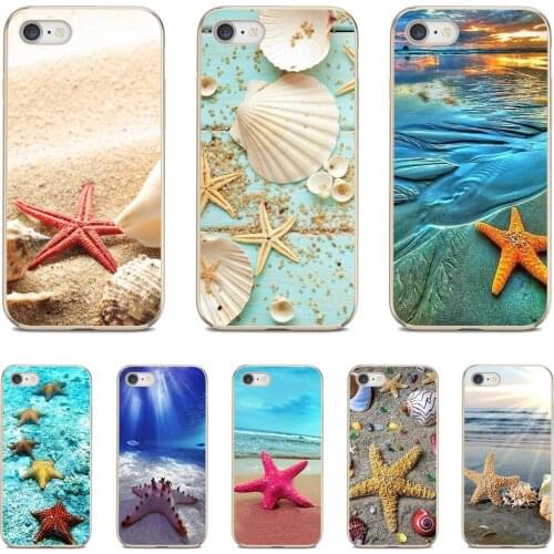 Case Cover For Xiaomi poco X3 nfc F2 Pro M3 Mi 5X 6X Max Mix 1 2 2S 3 Mi5 Mi6 Mi3 Mi4 finding-summer-beach-Sea-Sun-Starfish