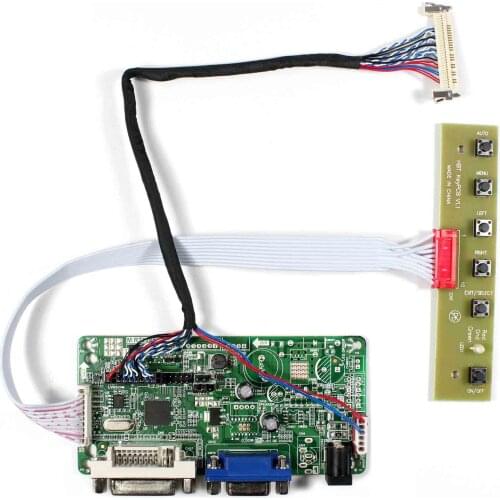 DVI+VGA LCD Controller Board For 12.1inch 800x600 LQ121S1LG75 LCD Screen