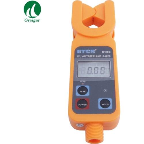 ETCR9100 Portable High /low Voltage Clamp Current Leaker Measurement Range 0.00mA～600A