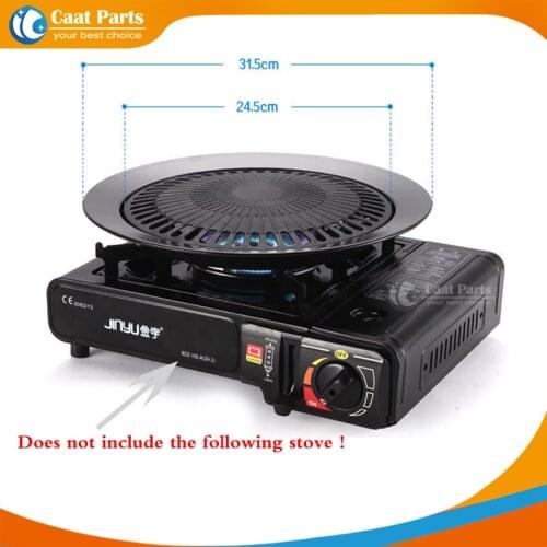 2018 Hot sale! Circular non-stick pan grills ,Korean Smokeless Nonstick Grill Pan Outdoor BBQ, Kitchen Fixture